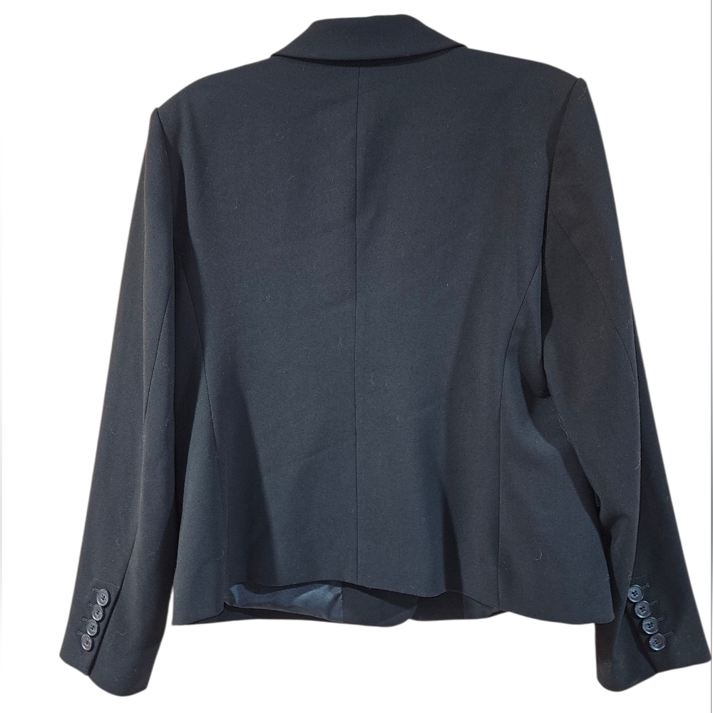 Nordstrom Two-Button Black Blazer, Size Large, NWOT - Picture 2 of 8